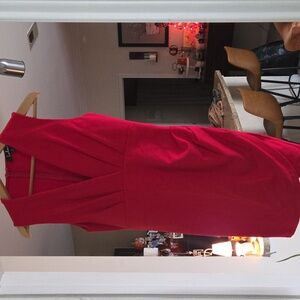 Lulu's Vibrant Red Sleeveless Mini Dress